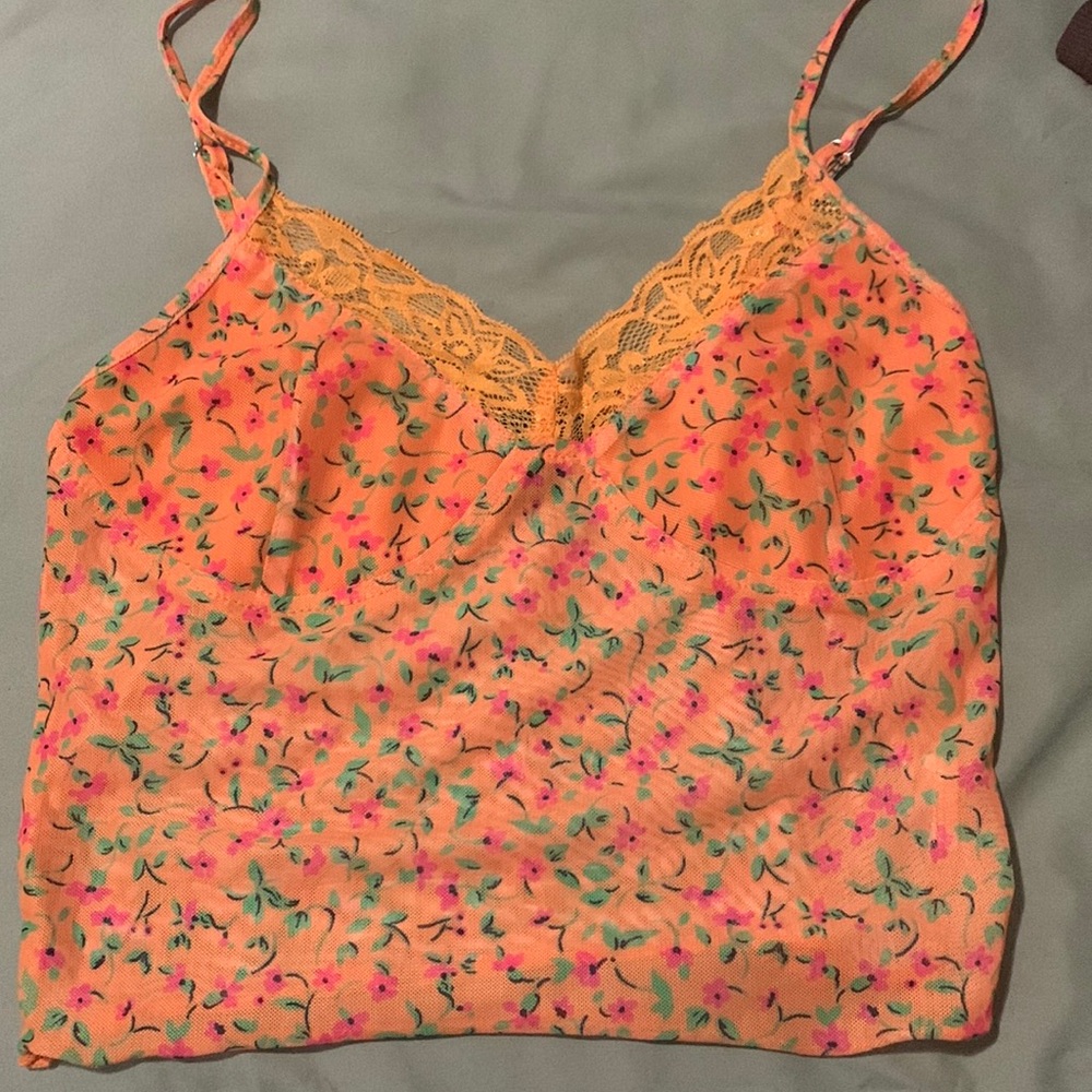 Motel Rocks Yenika Crop Top - Summer Sun - Picture 2 of 3